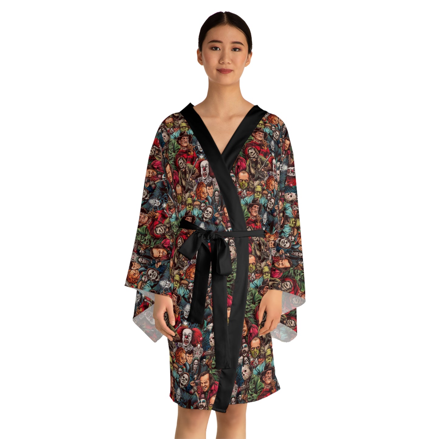 Final Girl Long Sleeve Kimono Robe