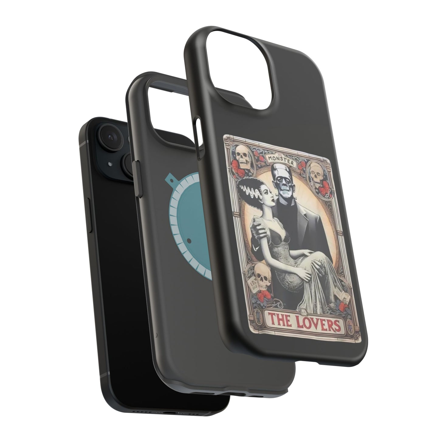 Electric Couple Magnetic Tough Case - iPhone