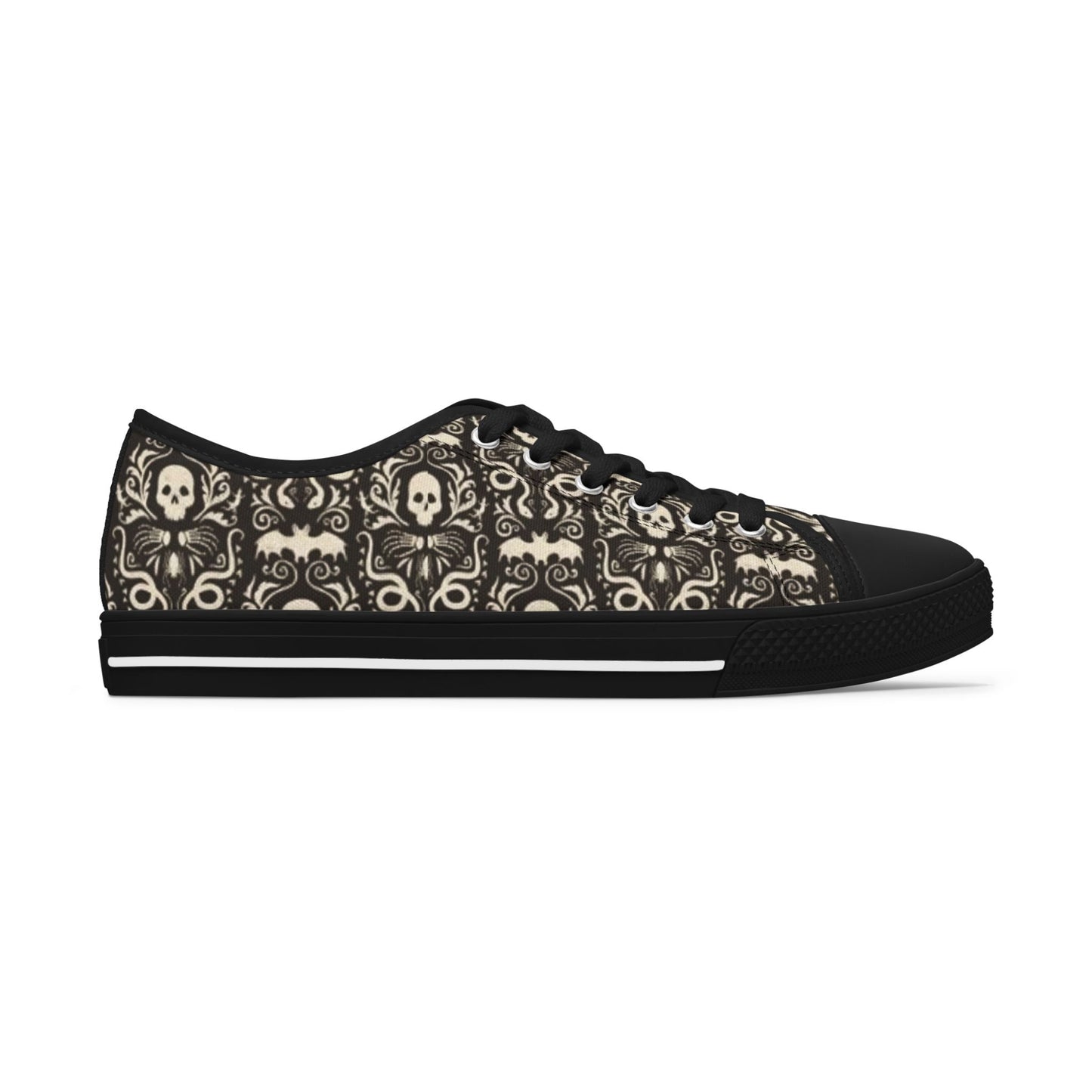 Gothic Skull Sneakers for Women