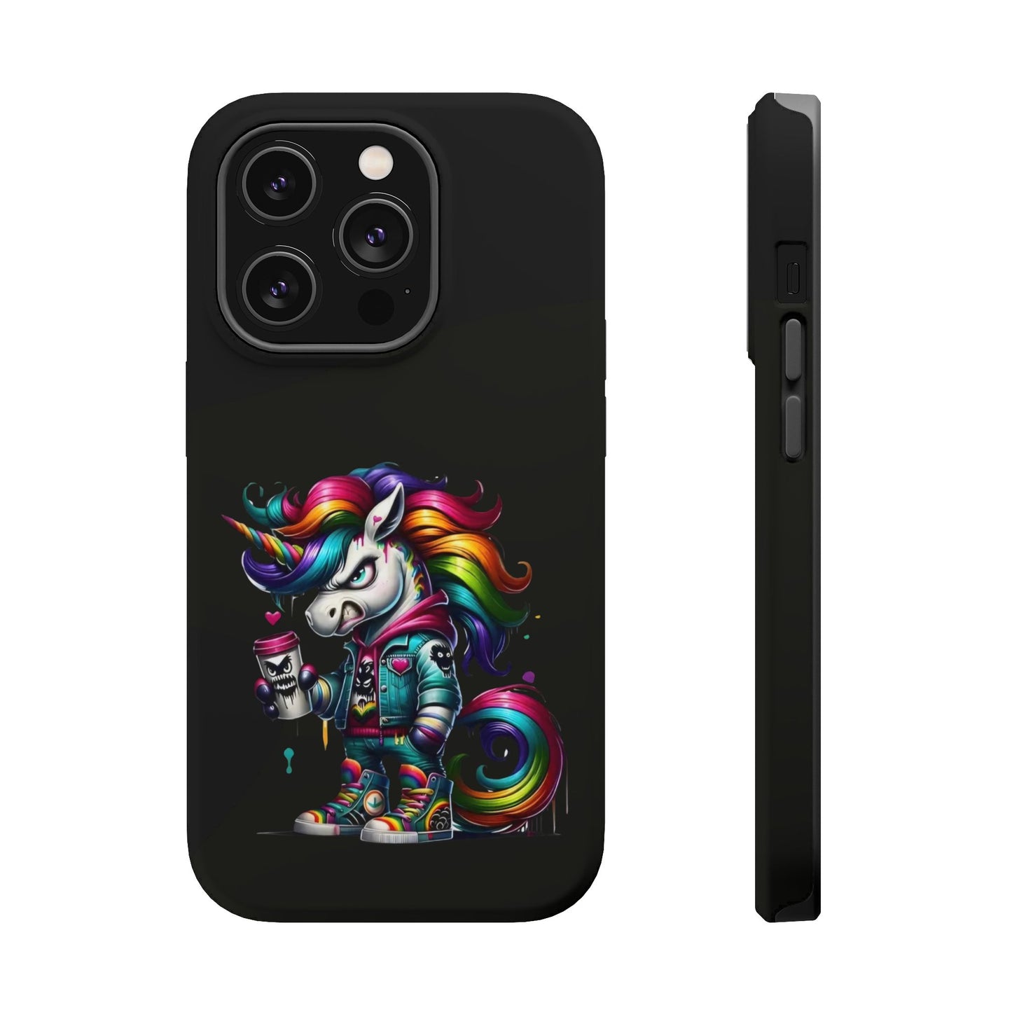 Colorful Unicorn Magnetic Tough Case - iPhone