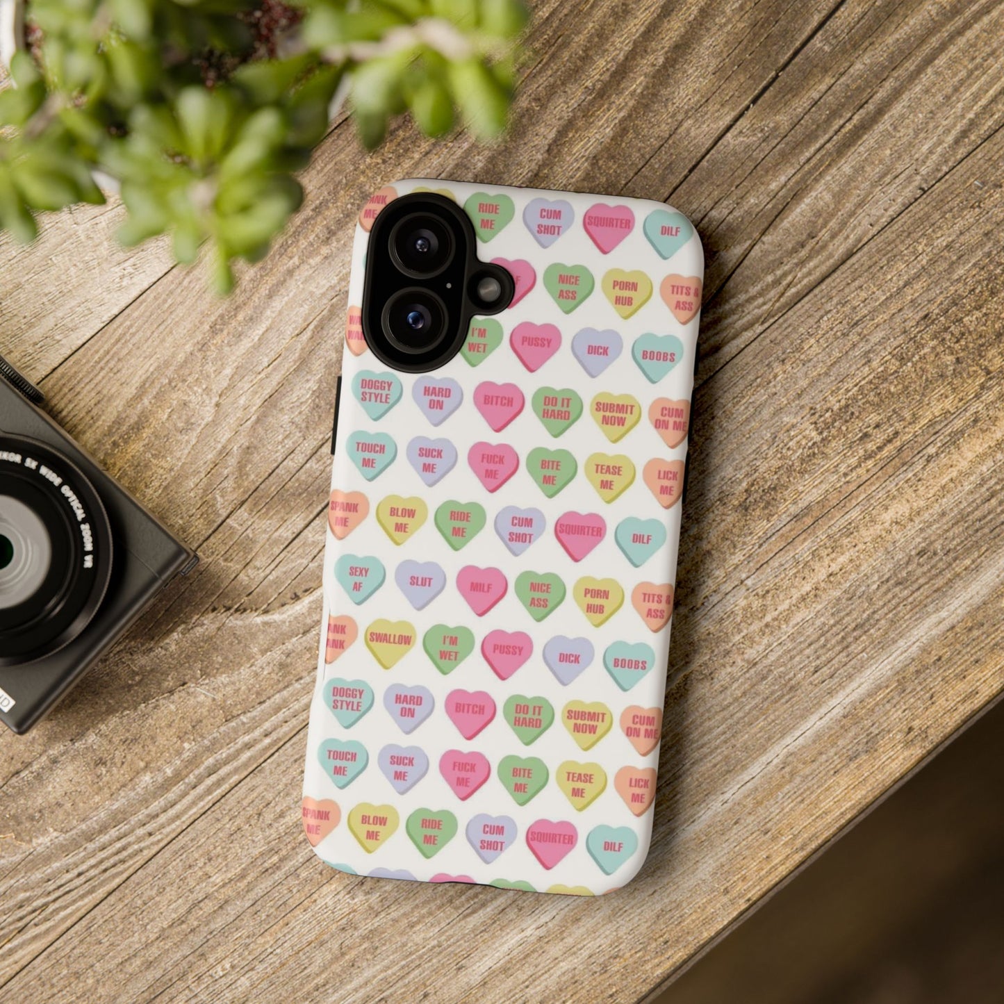 Candy Heart Tough Case