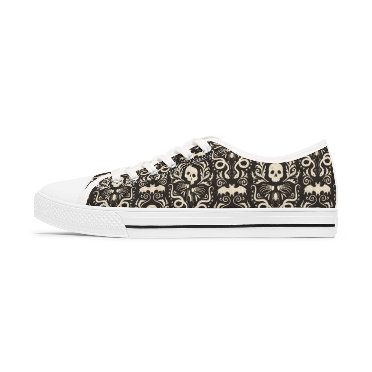 Gothic Skull Sneakers for Women