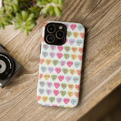 Candy Heart Tough Case
