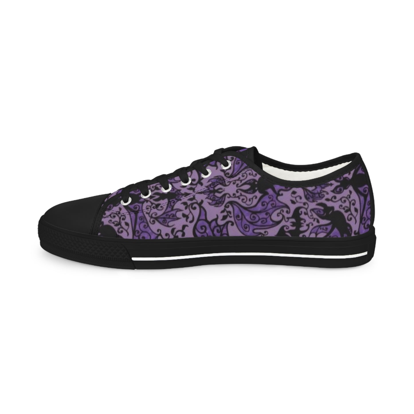 Nocturnal Shadows Low-Top Sneakers