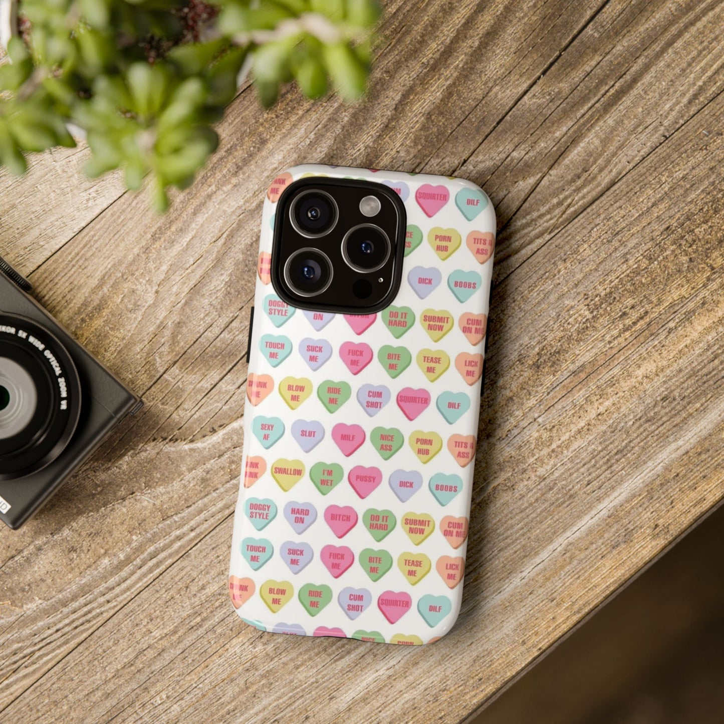 Candy Heart Tough Case