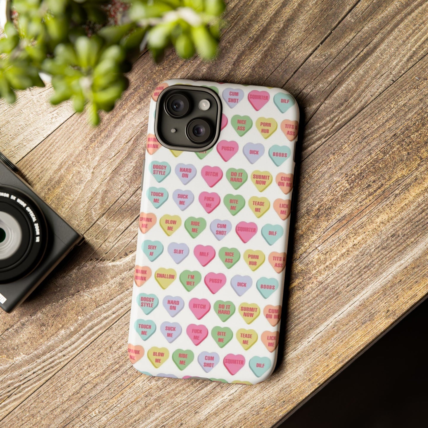 Candy Heart Tough Case