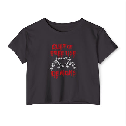 Free Use Demons Crop Top