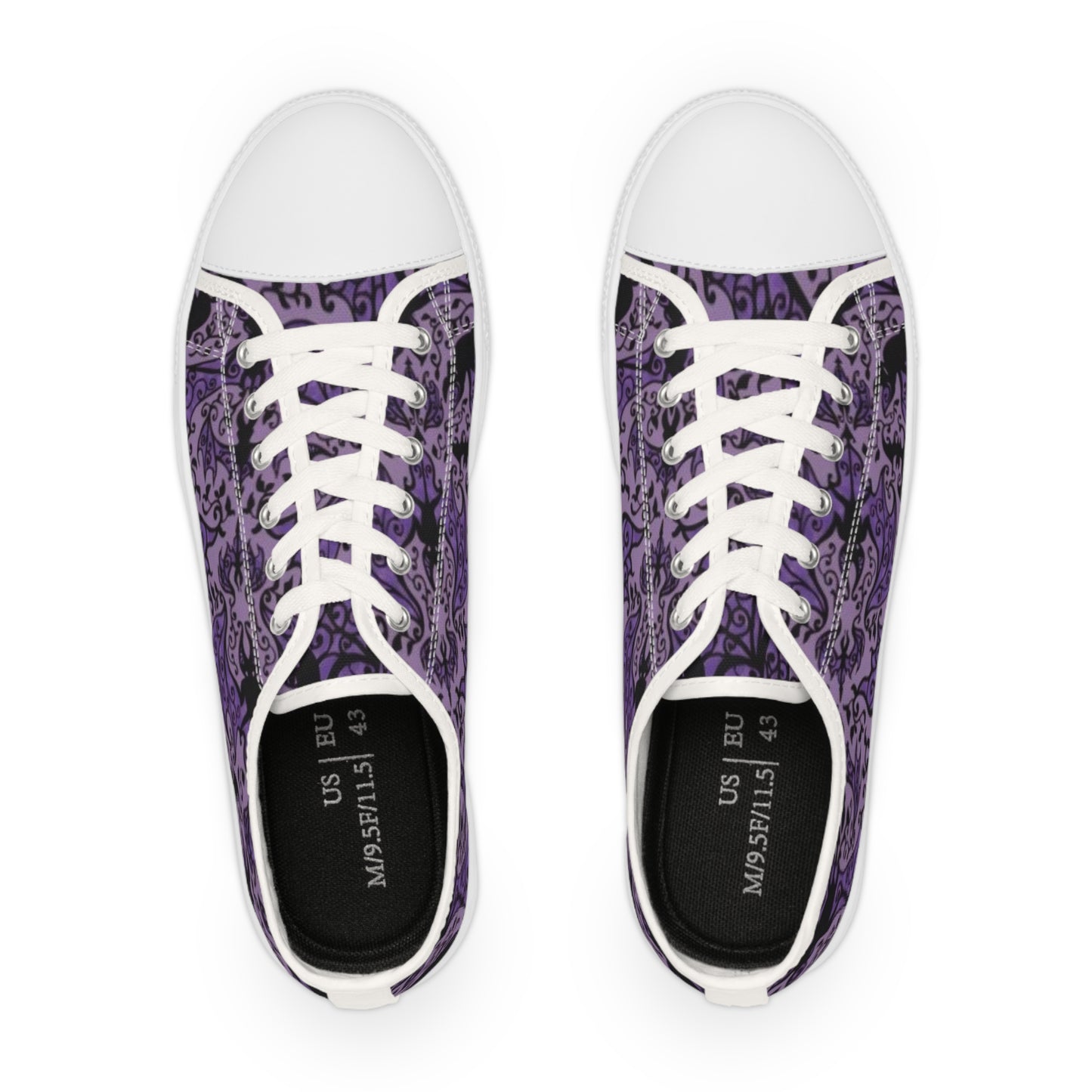 Nocturnal Shadows Low-Top Sneakers