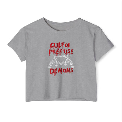 Free Use Demons Crop Top