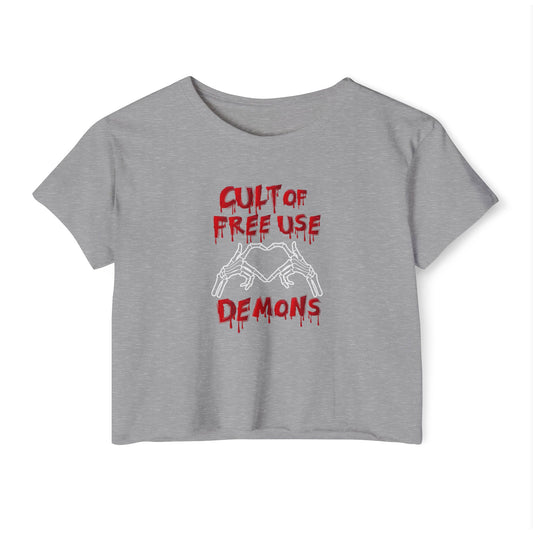 Free Use Demons Crop Top