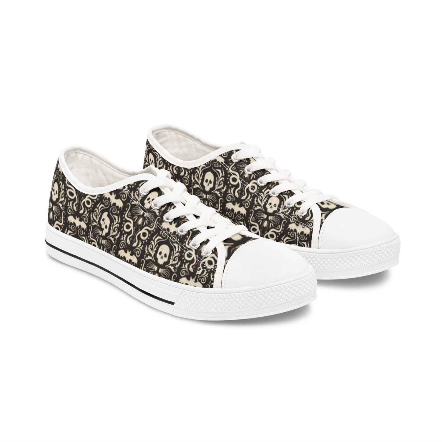 Gothic Skull Sneakers for Women