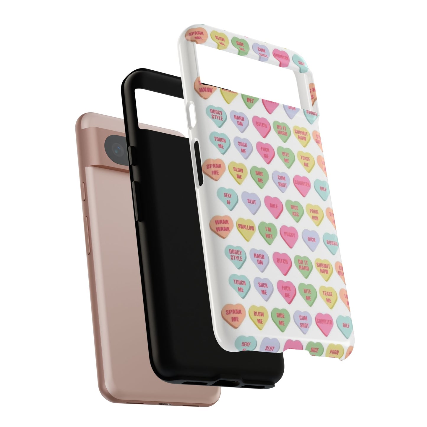 Candy Heart Tough Case
