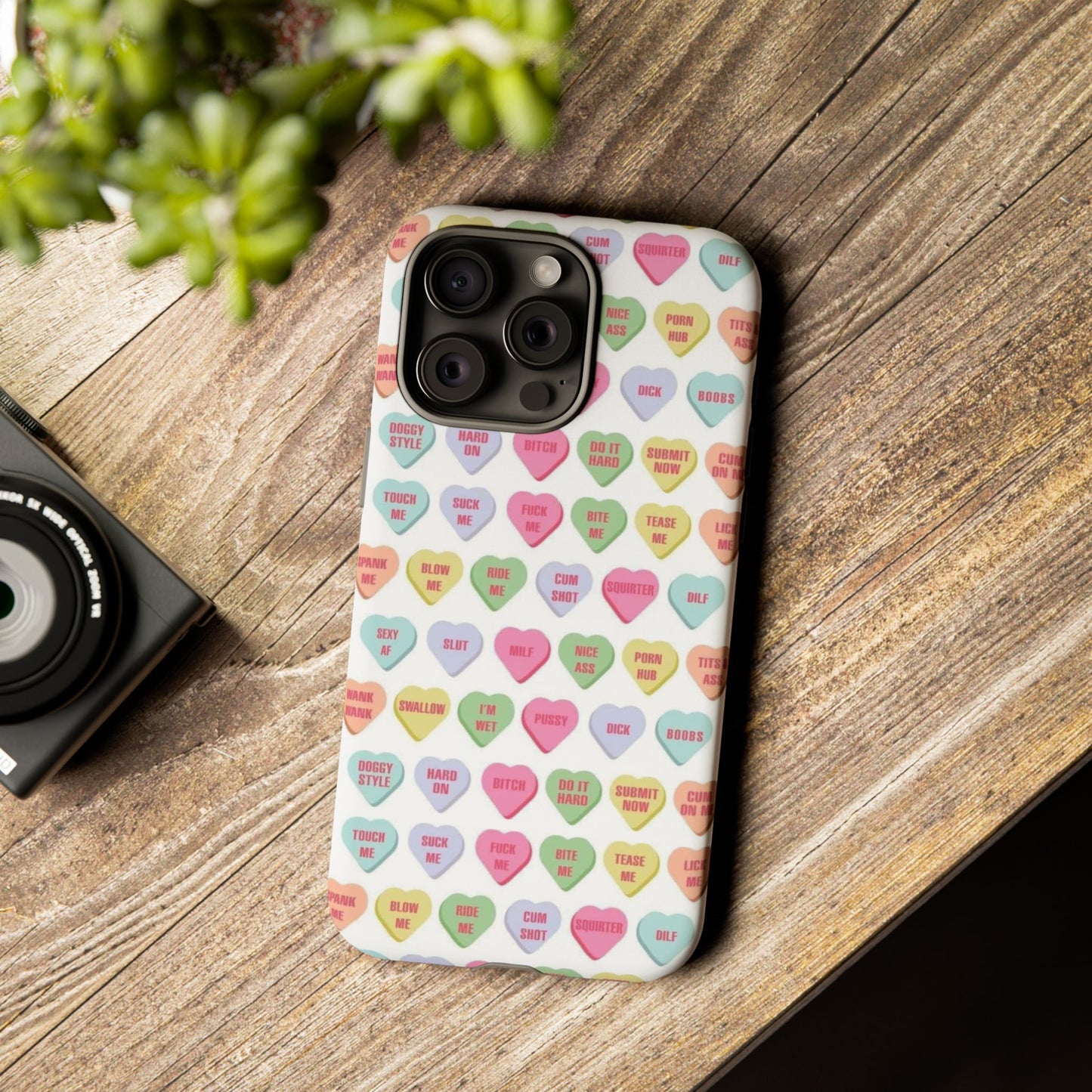 Candy Heart Tough Case