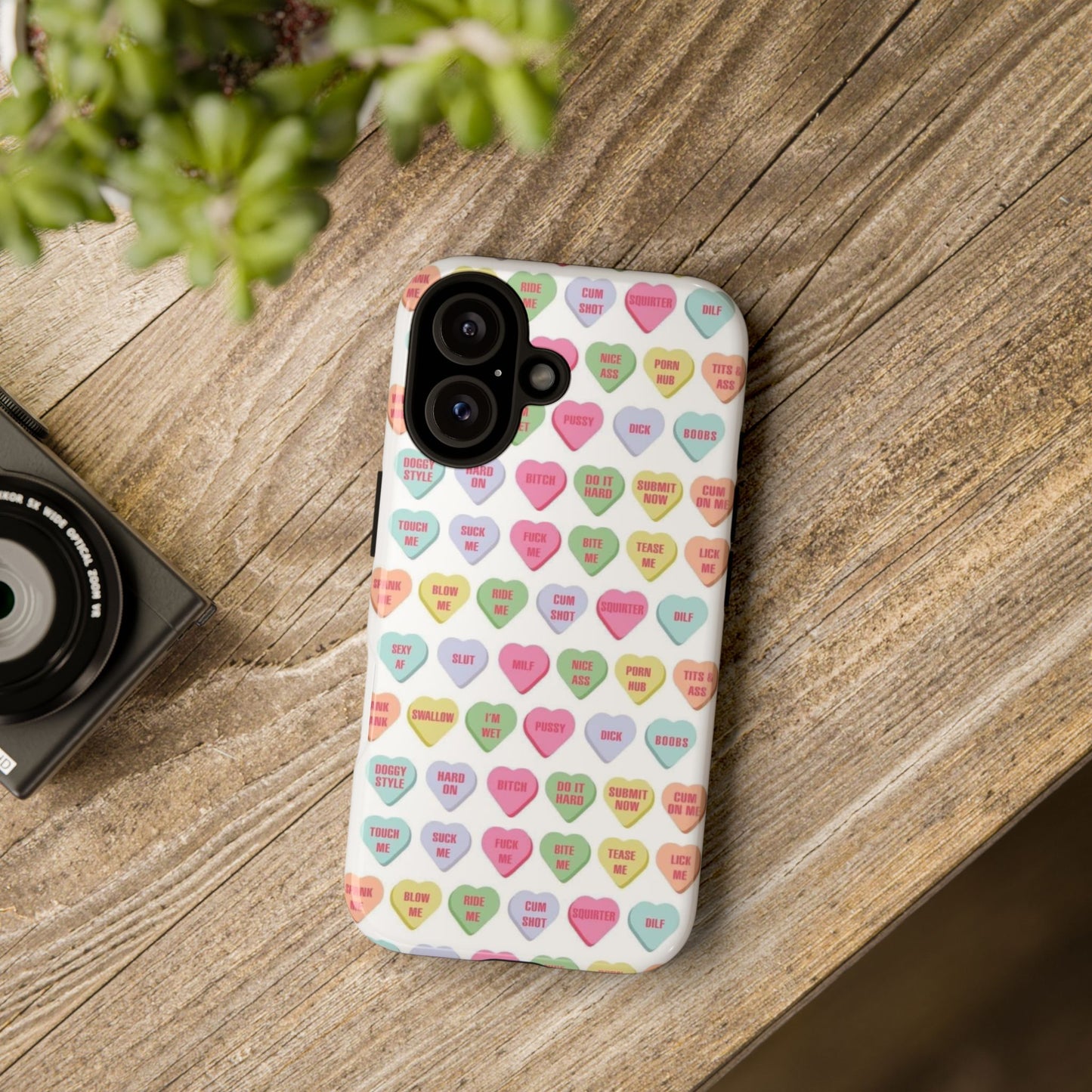 Candy Heart Tough Case