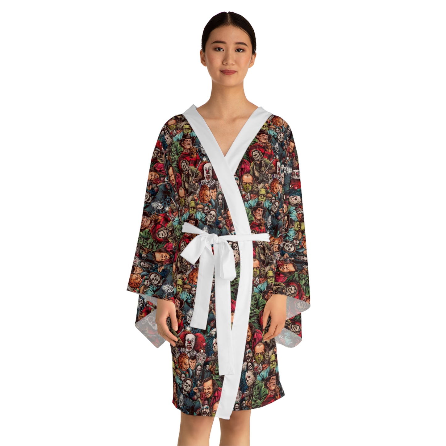 Final Girl Long Sleeve Kimono Robe