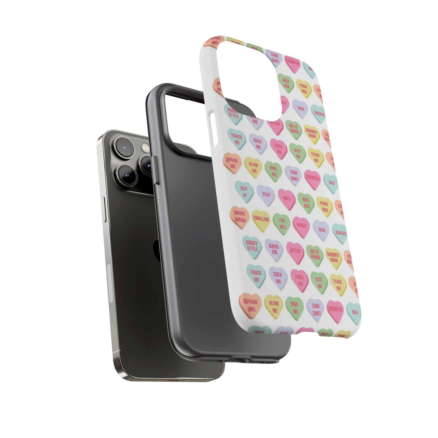 Candy Heart Tough Case