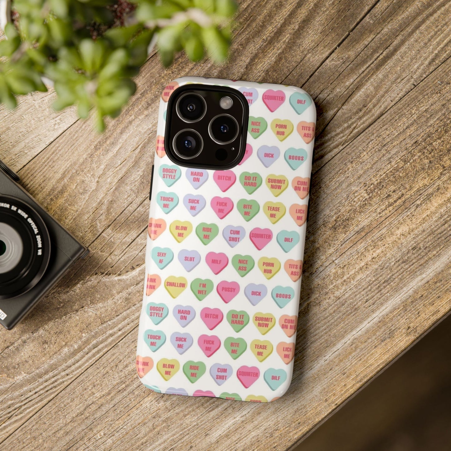 Candy Heart Tough Case