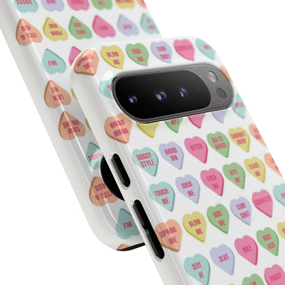 Candy Heart Tough Case