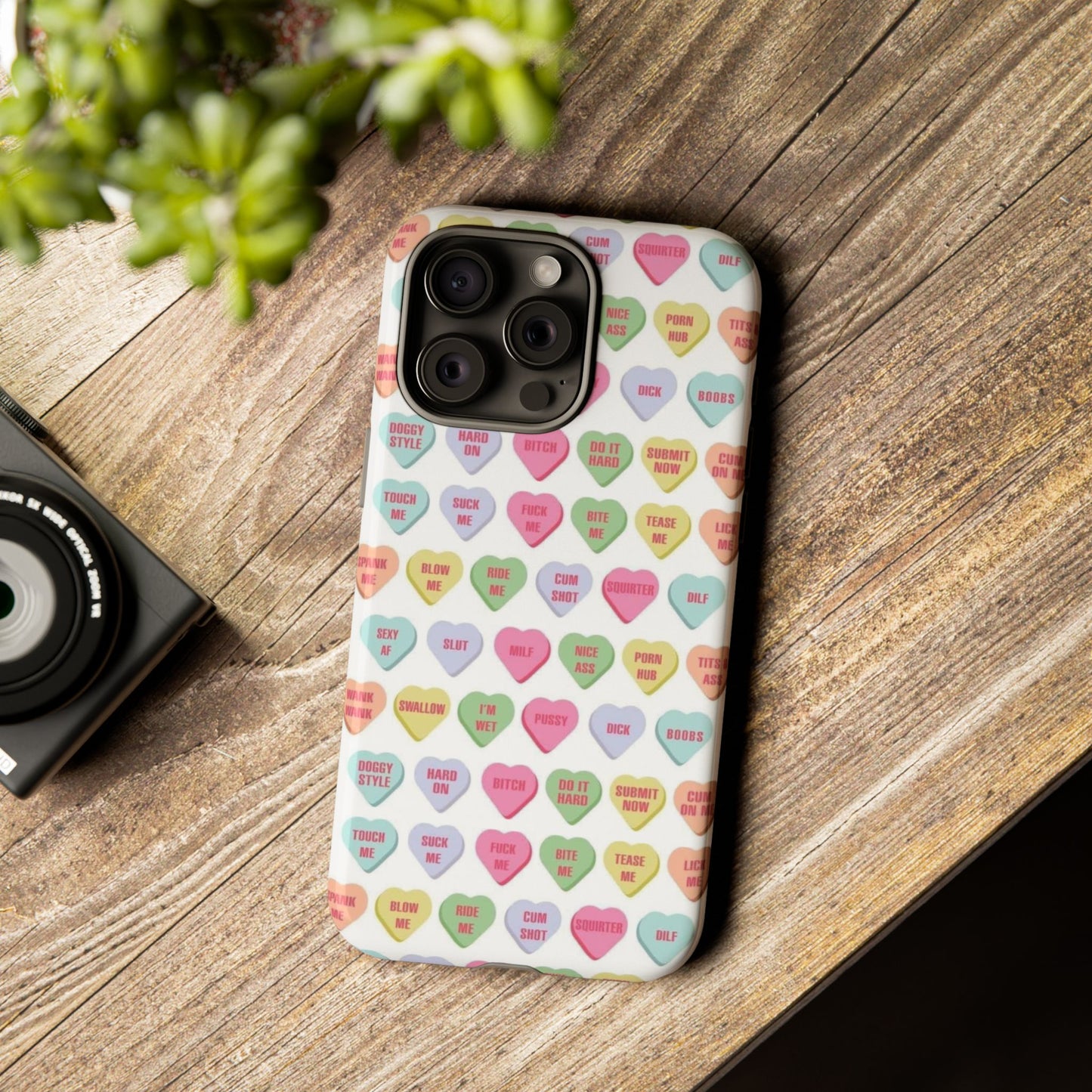 Candy Heart Tough Case