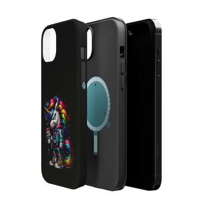 Colorful Unicorn Magnetic Tough Case - iPhone