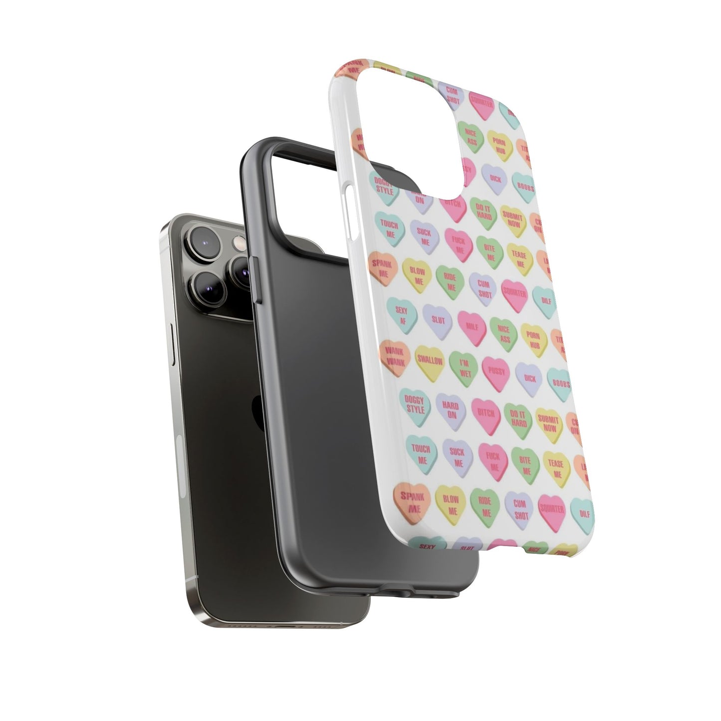 Candy Heart Tough Case
