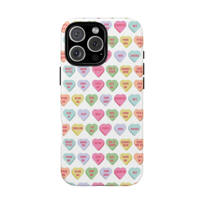 Candy Heart Tough Case