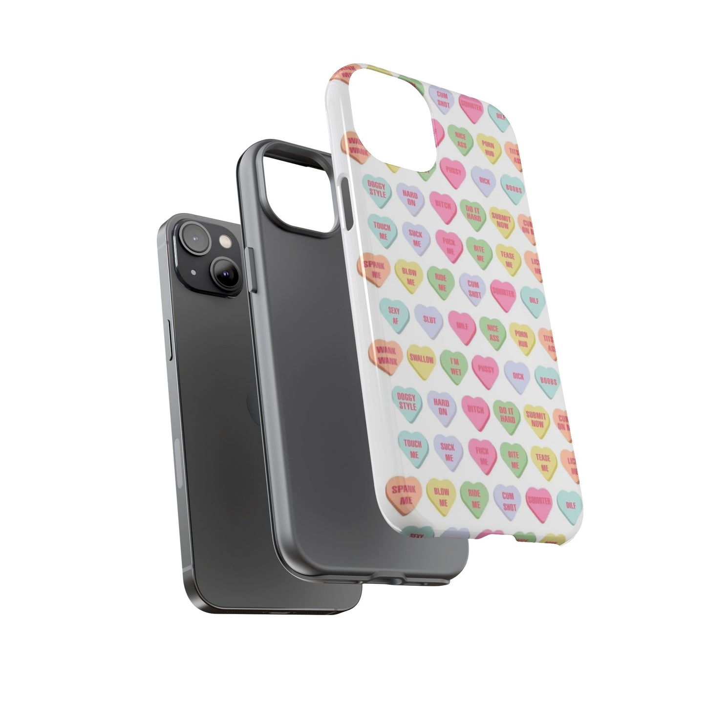 Candy Heart Tough Case