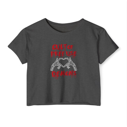 Free Use Demons Crop Top