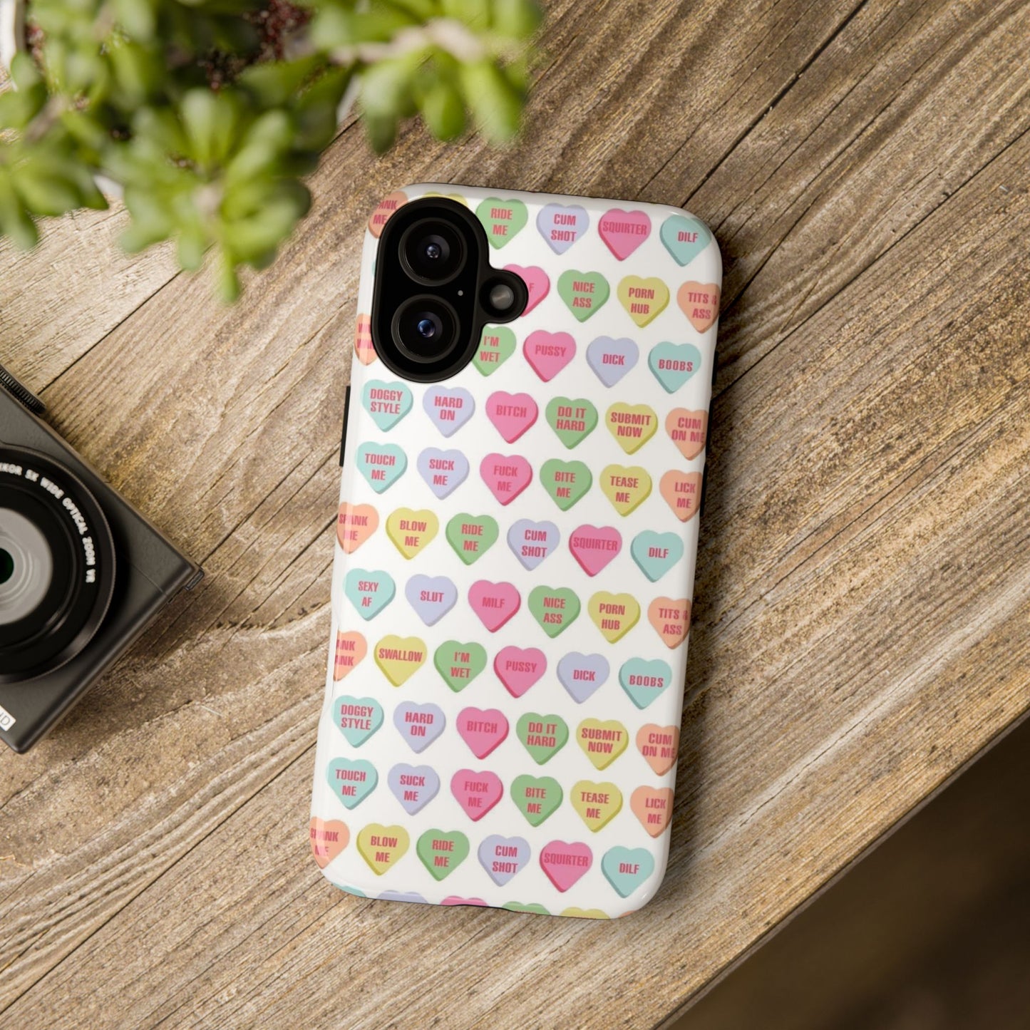 Candy Heart Tough Case