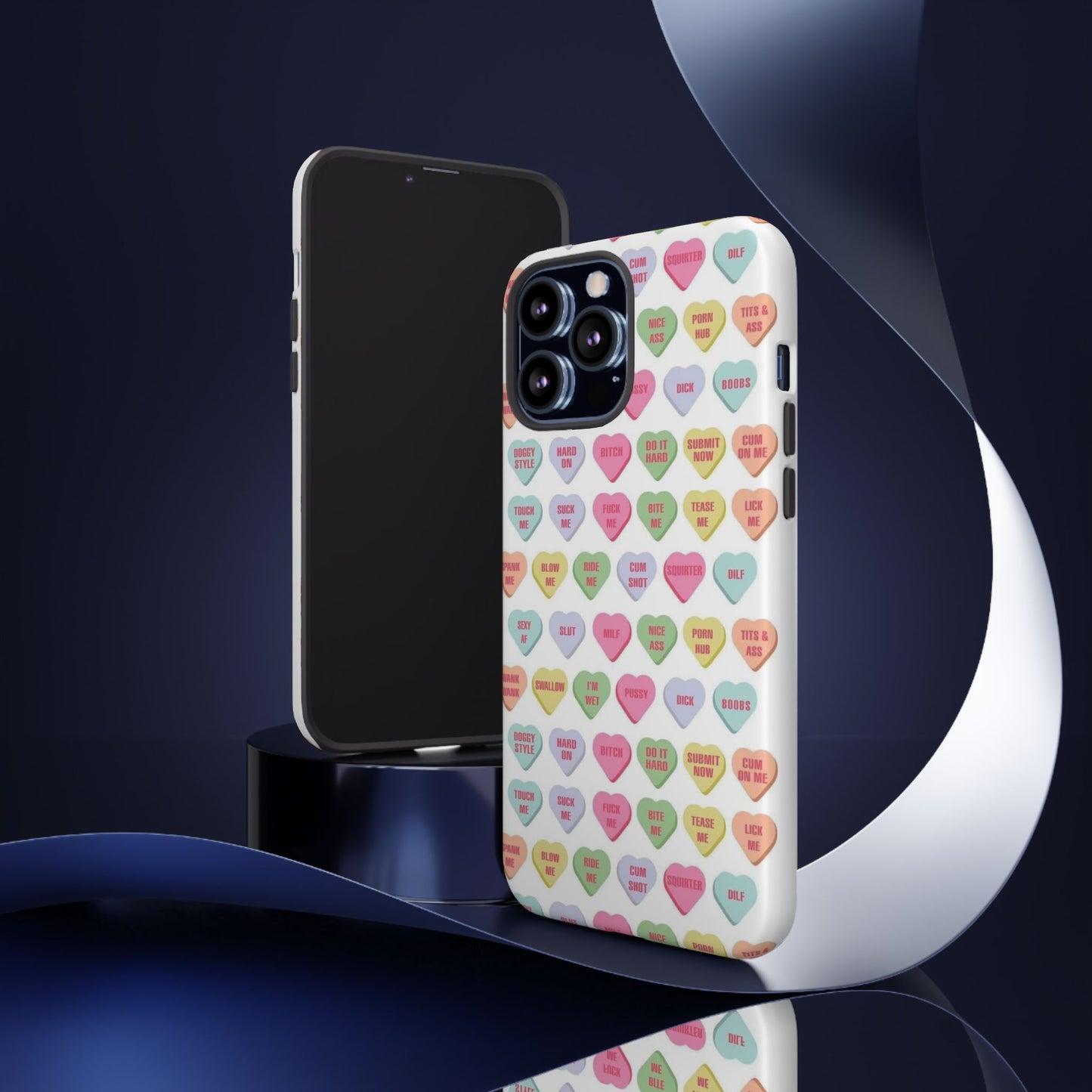 Candy Heart Tough Case