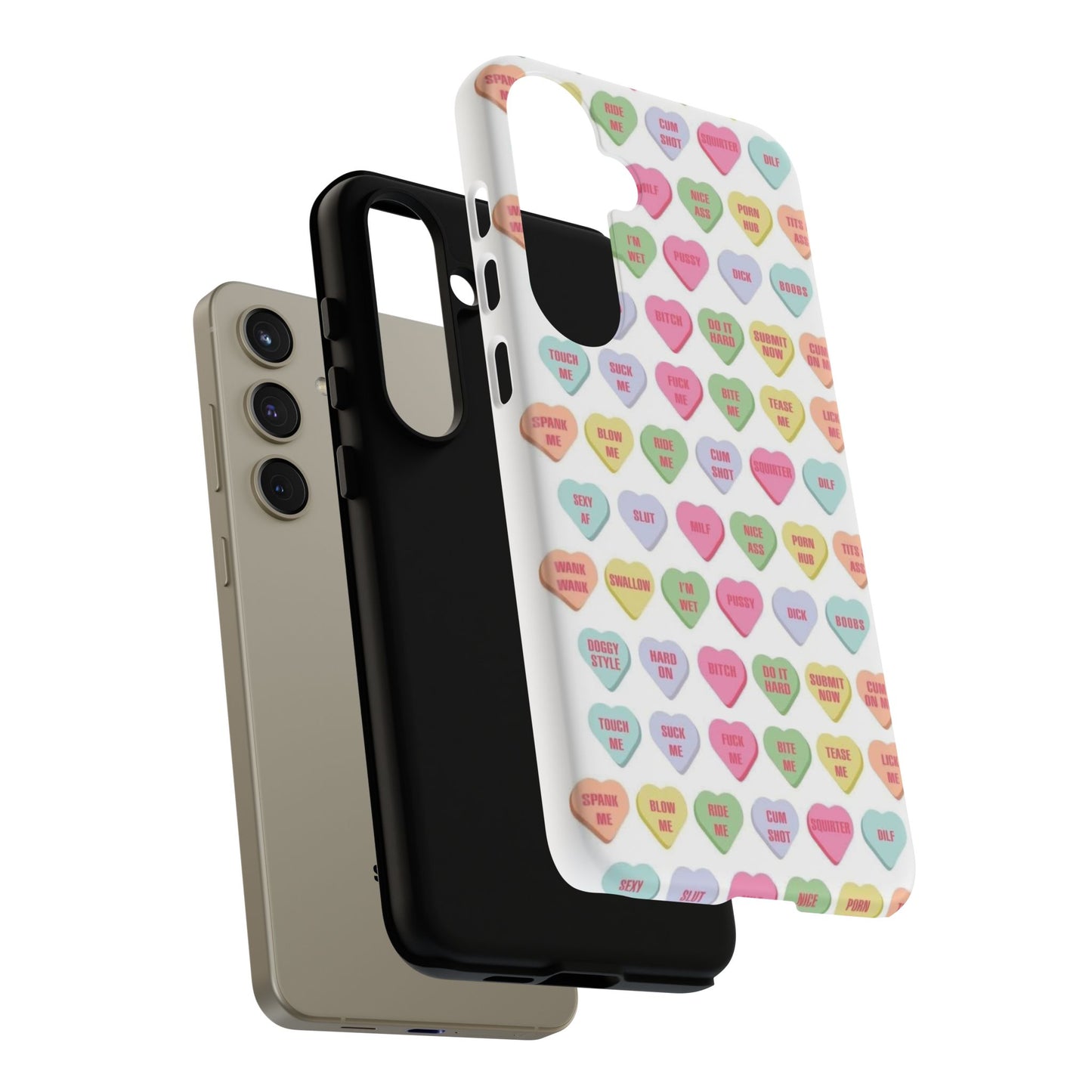 Candy Heart Tough Case