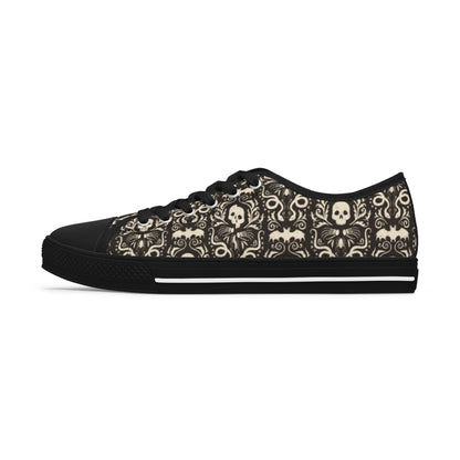 Gothic Skull Sneakers for Women