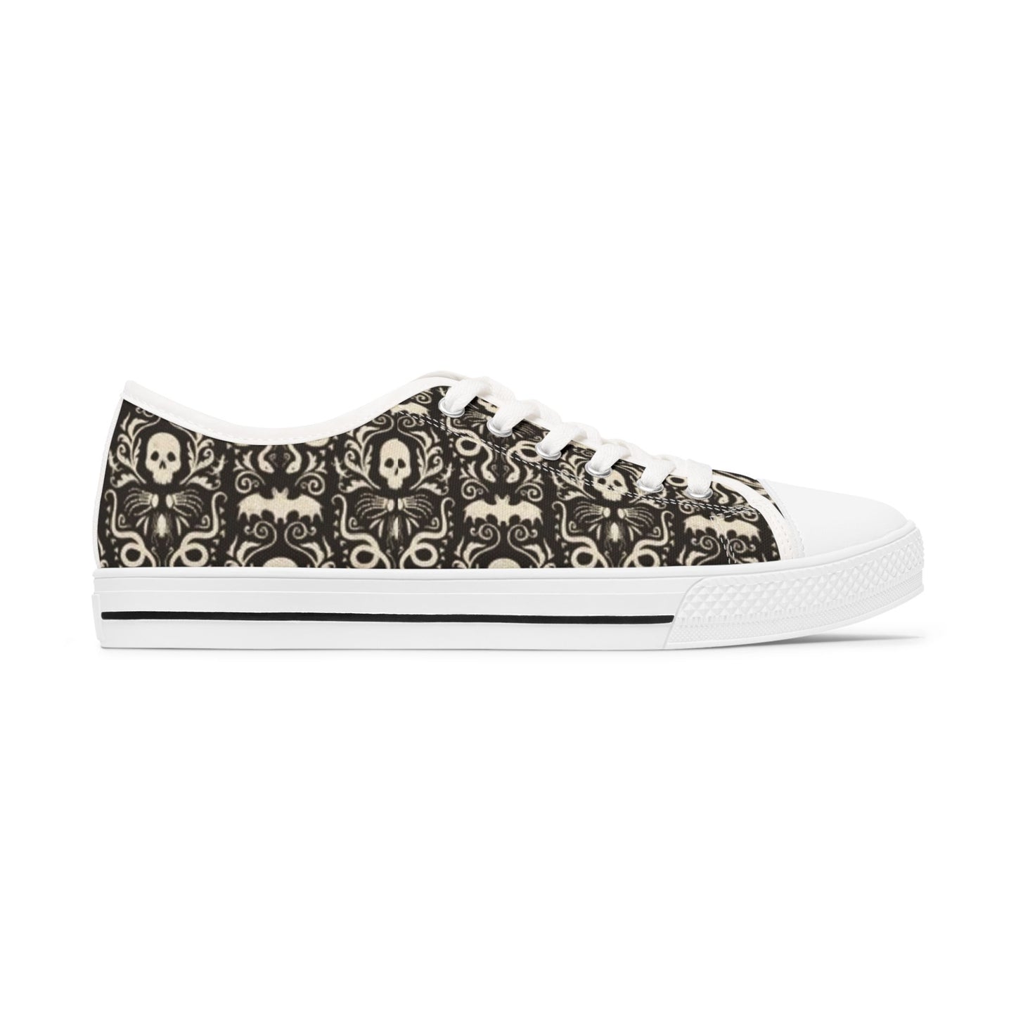 Gothic Skull Sneakers for Women