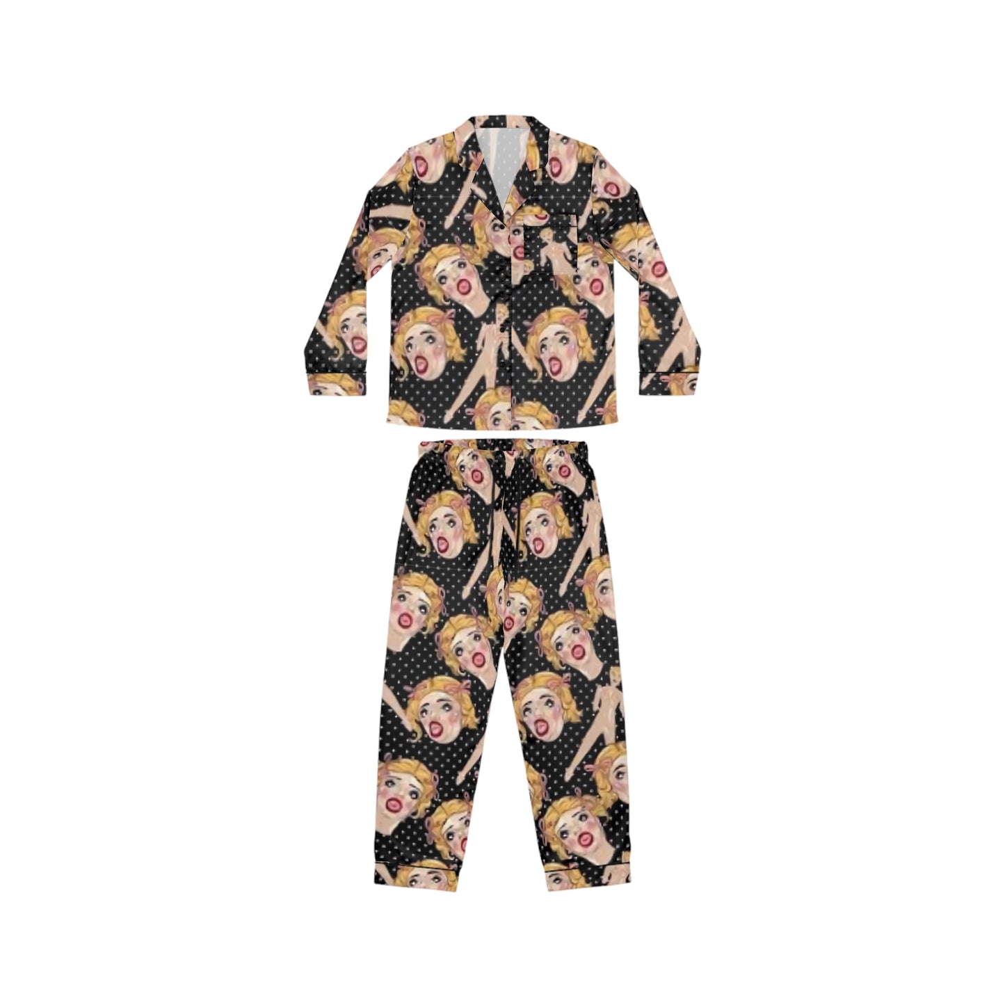 Blown Away Women’s Satin Pajamas