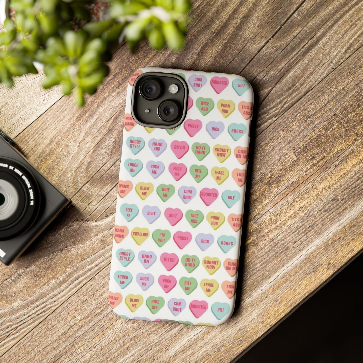 Candy Heart Tough Case