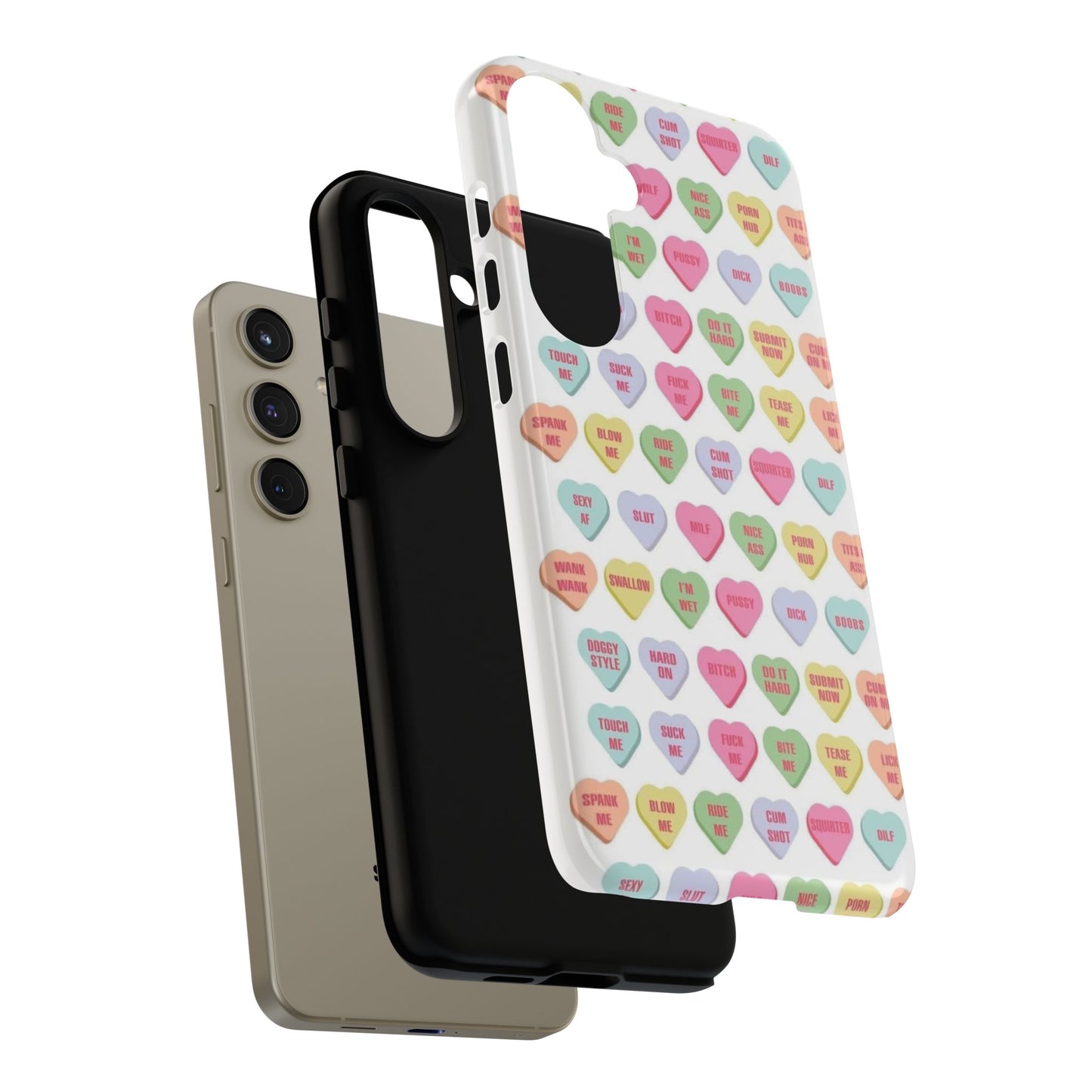 Candy Heart Tough Case