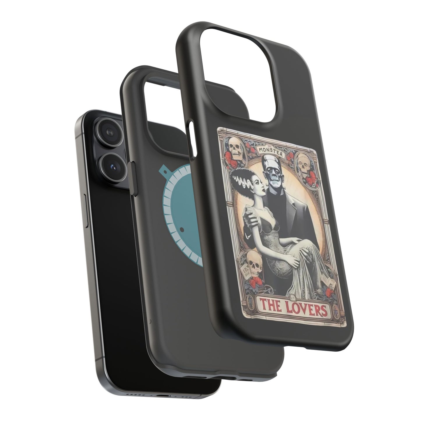 Electric Couple Magnetic Tough Case - iPhone