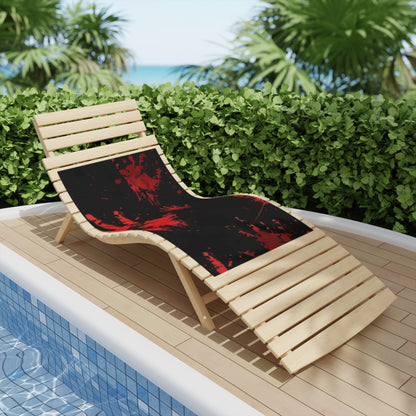 Red Bloody Handprint Towel