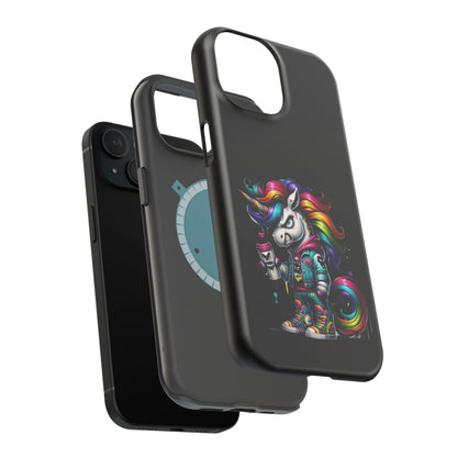 Colorful Unicorn Magnetic Tough Case - iPhone