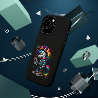 Colorful Unicorn Magnetic Tough Case - iPhone