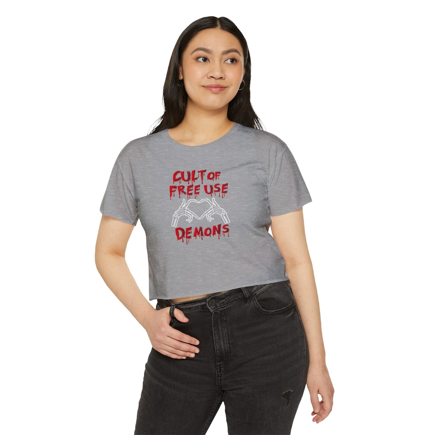 Free Use Demons Crop Top