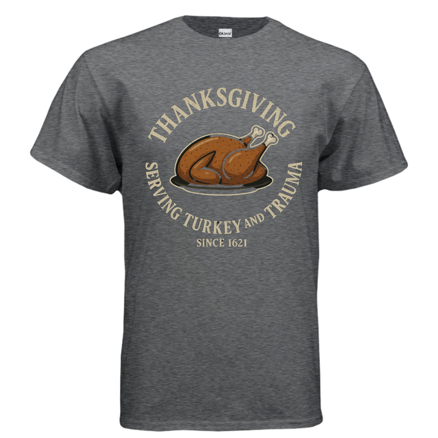 DARK HEATHER - FRONT